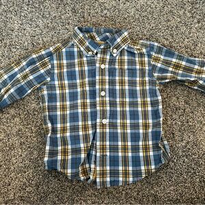 Plaid Kids Dress Shirt/Button Down